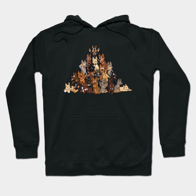 Kelpie Pile Hoodie by niknikando